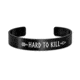 Gbrs Group Gear GBRS Group Hard to Kill Cuff, CUFF-BLK-HTK-26