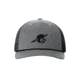 GBRS Group Skull &amp; Dagger Trucker Hat, Grey/Black, One Size, HAT-TRK-GRY-SAD