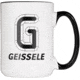 Geissele Angry Snake Bolt Mug, 15oz, White, 08-370