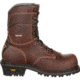 Georgia Boot AMP LT Logger Waterproof 9 inch Work Boot w/Composite Toe - Mens, Brown, 10, GB00236-100M