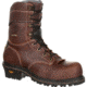 Georgia Boot AMP LT Logger Waterproof 9 inch Work Boot w/Composite Toe - Mens, Brown, 10, GB00236-100M