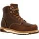 Georgia Boot AMP LT Wedge Waterproof Moc-Toe 6in Work Boot - Men's, Medium, Brown, 8.5, GB00429-085M