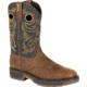 Georgia Boot Carbo-Tec LT Waterproof 11 inch Pull-On Work Boot - Mens, Brown/Black, 8.5, GB00266-085M
