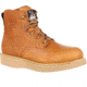 Georgia Boot Wedge 6in Work Boot - Mens, Medium, Baracuda Gold, 10, G6152-100M
