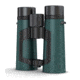 German Precision Optics Polariz 10x42mm Roof Binocular Bundle, Black/Green, B100-BU