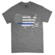 Glock Blue Line Shirt Ht Grey, Medium
