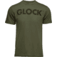 Glock Caliber Tee, Military Green Ringspun Cotton, Short Sleeve, Medium, AP96157
