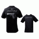 Glock T-Shirt Gen 4 Short Sleeve Black Large Cotton GA10057