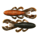 Googan Squad The Original Fat Creature Bait, 3, 3.3in, Alabama Craw, GBB-33-ALA