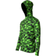 Googan Squad Green Fish Camo Hooded Long-Sleeve Shirt - Mens, 3XL, GS007-3X