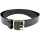 Gould &amp; Goodrich Pants Garrison Belt, 38, Brass Buckle, Black, B52-38BR