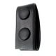Gould &amp; Goodrich Belt Keeper, Double Snap, Place on Belt up to 2-1/4 in, Black, L76