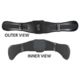 Gould &amp; Goodrich Ergonomic Comfort Panel, 28-38in Waist, Black, L500-1