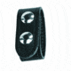 Gould &amp; Goodrich Belt Keepers - 4-Pack, Double Snap, Brass, Black Weave, K76-4WBR