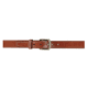 Gould &amp; Goodrich Reinforced 1.5in Shooters Belt w/ Brass Buckle, 34in, Chestnut Brown, 191-34BR