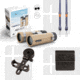 GoView ZOOMR 10x34mm Roof Prism Binoculars, Light Brown, 4260527415947