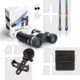 GoView ZOOMR 8x26mm Roof Prism Binoculars, Phantom Black, 4260527415909