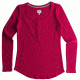 Gramicci Ellie Thermal Henly Shirt - Womens-Berry-Large