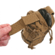 Grey Ghost Gear Slim Medical Pouch, Malice Clips for MOLLE/PALS, Coyote Brown, 4002-14