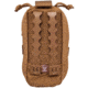 Grey Ghost Gear Slim Medical Pouch, Malice Clips for MOLLE/PALS, Coyote Brown, 4002-14