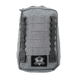 Grey Ghost Gear Small Medical Pouch, MALICE Clips for MOLLE/PALS, Wolf Gray 4003-28