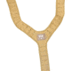 Grey Ghost Gear UGF 3-Point Laminate Battle Belt Suspenders, Coyote Brown, 9037-14