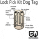 Grim Workshop Lock Pick Dog Tag Tool