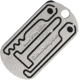 Grim Workshop Lock Pick Dog Tag Tool