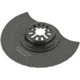 Grizzly Industrial 3-7/16in. CRV Radial Saw Blade for Oscillating Multi-Tools T25153