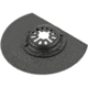 Grizzly Industrial 3-7/16in. HSS Radial Saw Blade for Oscillating Multi-Tools T25151