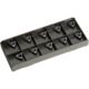 Grizzly Industrial Carbide Inserts 11 IR A 60 for Stainless, Aluminum, Cast-Iron, pk. of 10, H8352