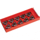 Grizzly Industrial Carbide Inserts 16 ER G 60 for Stainless, Aluminum, Cast-Iron, pk. of 10 H8349