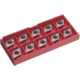 Grizzly Industrial Carbide Inserts DCMT for Cast-Iron, pk. of 10 H8340