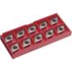 Grizzly Industrial Carbide Inserts DCMT for Cast-Iron, pk. of 10, H8340
