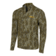 Gsm Muddy TR Lightweight Quarter Zip Long Sleeve Shirt Mossy Oak Bottomland S, MUD-LW-QZ-MOB-S