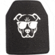 Guard Dog Body Armor Level III UHMWPE Ceramic Plate, 10x12, Black, 10x12, UHMWPE-III-PLATE