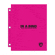 Guard Dog Security 3 Ring Binder Notebook, Pink, BP-GDIB-PK