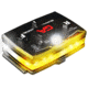 Guardian Angel Elite Series Wearable Safety Light, Black Casing, White Front, Yellow Rear, White Top Light, Red Work Light , ELT-W/Y
