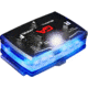 Guardian Angel Infrared Hybrid Wearable Safety Light, Black Casing, White/Blue Split Front, Blue Rear, Infrared Top Light, Red Work Light, ELT-B/B-IR