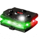 Guardian Angel Micro Series Wearable Safety Light, Red/Green, MCR-R/G