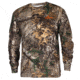 Habit Bear Cave Camo Long Sleeve Tee w/ Habit Logo - Mens, Realtree Xtra, Large, TS1230-183-L