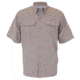 Habit Belcoast River Guide Short Sleeve Fishing Shirt - Mens, Atmosphere, 2XL, TS1347-697-2X