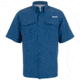 Habit Belcoast River Guide Short Sleeve Fishing Shirt - Mens, Ensign Blue, Extra Large, TS1347-169-XL