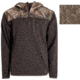 Habit Mens 1/4 Zip Hooded Fleece Pullover 1409605