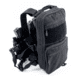 Haley Strategic Partners FlatPack 2.0 Daypack, Black, FP-2-1-BLK