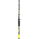 Halo Halo Rave Cast Rod, Eva Handle, Pac Bay Reel Seat, Micro Guides, Moderate, Medium, Yellow/Black, 70, HFRS70MC