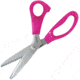 Havels Pinking Shears, 9in Overall, Stainless Blades, Pink ABS Handles, 32230
