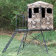 Hawk Treestands Warrior Floor Hunting Blind w/ 5ft Tower, HWK-WRFLR-5C