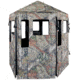 Hawk Treestands Warrior Hunting Blind with Shadow Mesh Technlogoy, Camo/Blackout, HWK-DOX-WR200