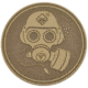 Hazard 4 Gas Mask Patch, Coyote, PAT-GAS-CYT